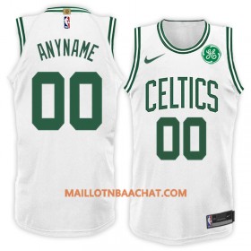 Maillot NBA Boston Celtics Personnalisable Nike 2017-18 Blanc Swingman - Homme
